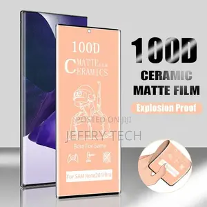 Matte Ceramics Screen Protector for Samsung Note 20 Ultra S2