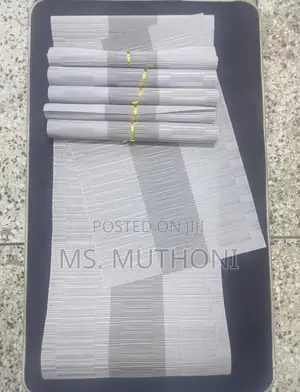 6pcs PVC Table Mats Plus One Table Runner(30*180cm) *