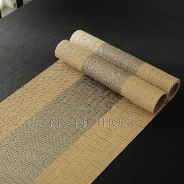 6pcs PVC Table Mats Plus One Table Runner(30*180cm) *