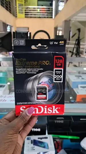 Sandisk Extreme Pro 128gb UHS-I SDXC Memory Card