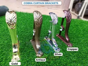 Juakali Window Rod Cobra Brackets