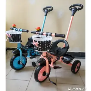 Tricycle With Push Handle Bike