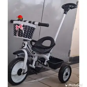 Tricycle With a Push Handle Improved