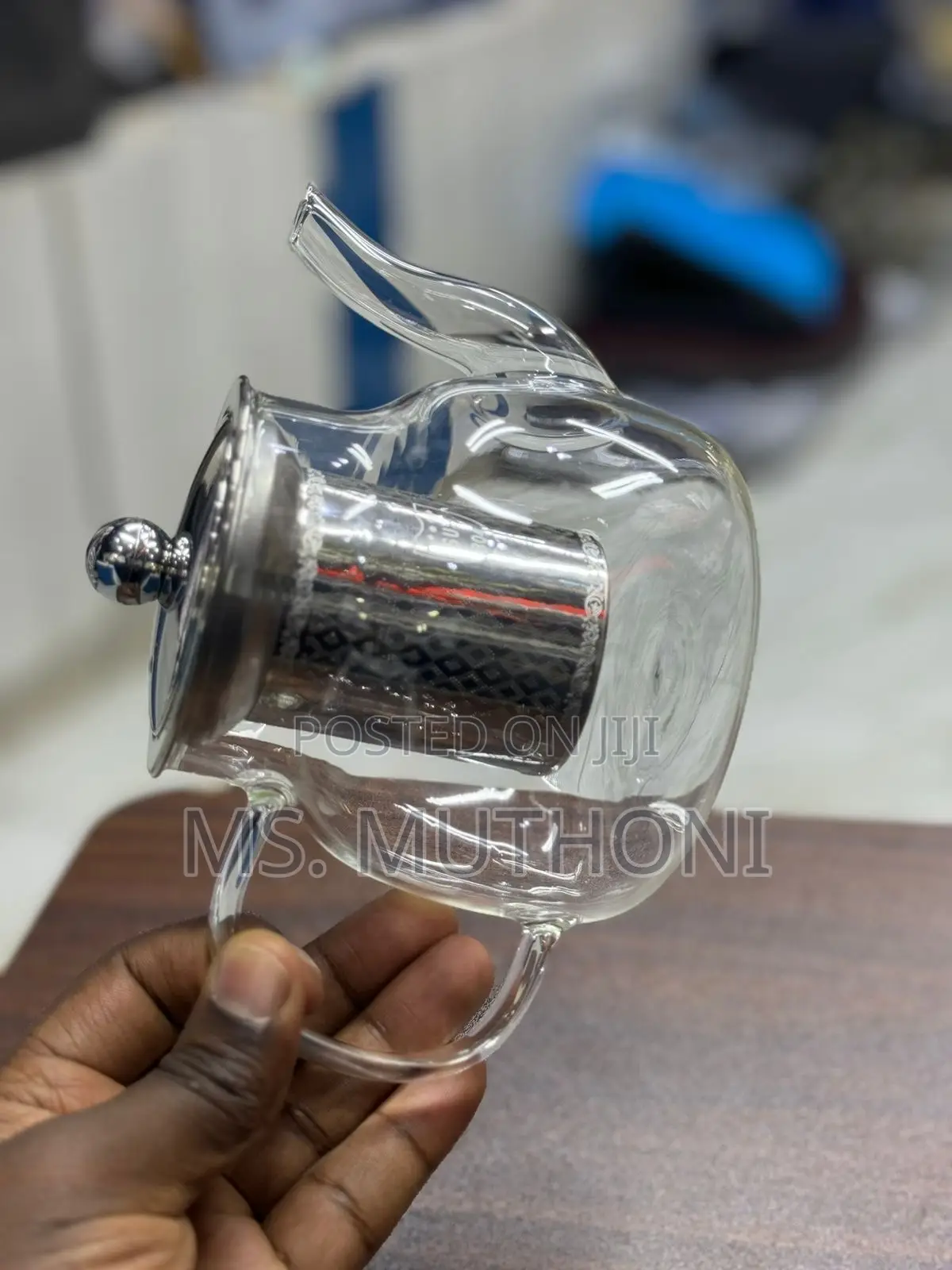 Borosilicate Glass Tea Pot With Infuser*