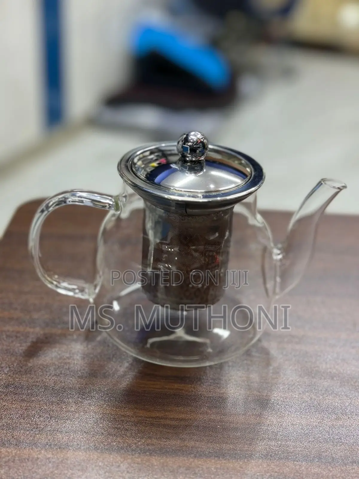 Borosilicate Glass Tea Pot With Infuser*