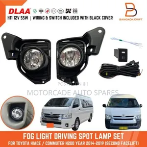 Toyota Hiace 7l Fog Lights Kit Set