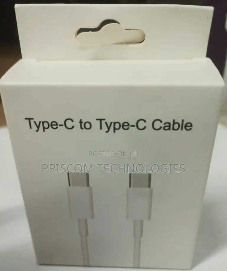 Type C to Type C USB Data Cable Faster Charging Cable