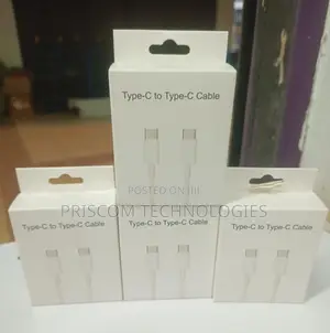 Type-C to Type-C Cable for Macbook, iPad, Android Phones