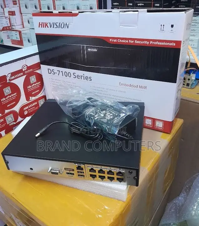 8 Channel Hikvision NVR Machine Brand New