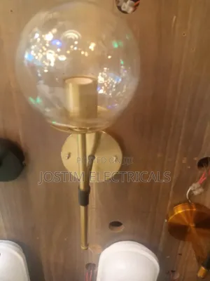 Modern Led Glass Ball Wall Lamp Fixture