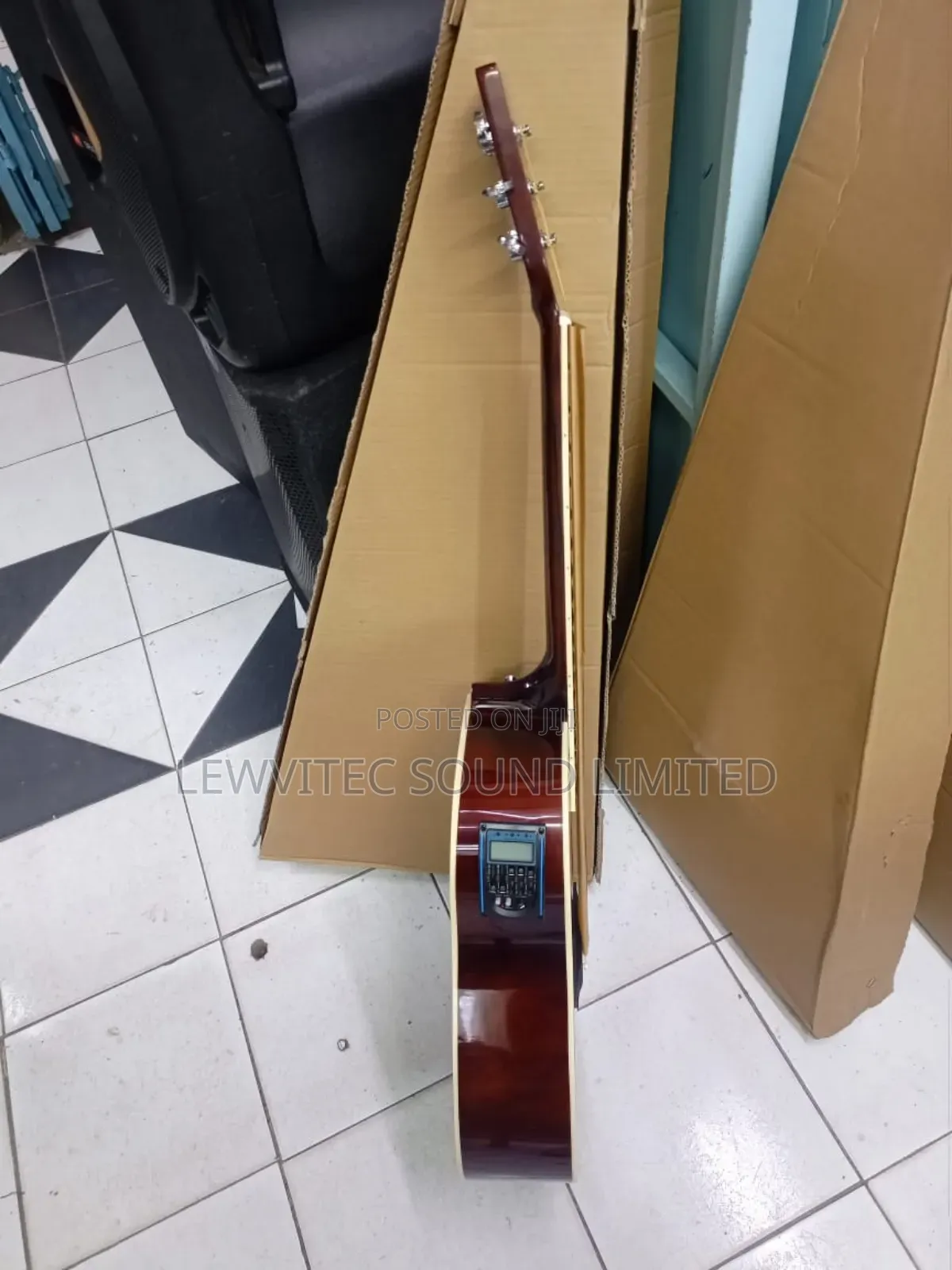 Brown Fender Guitar