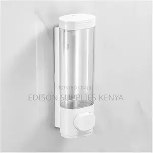 Liquid Soap Dispenser Wall Mounted 400ml BLACK / WHITE