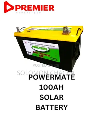 Powermate 12v 100ah Solar Battery