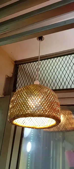 Small Bamboo Pendants Light Shades