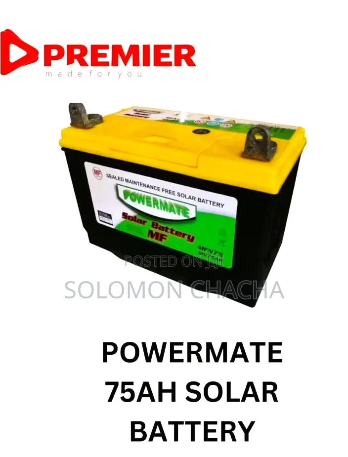 Powermate 12v 75ah Solar Battery