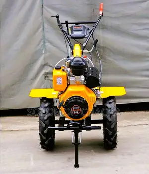 New Diesel 9HP Key Start Power Tiller With Accessories