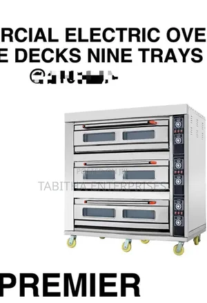 Three Decks Nine Trays/Commercial Electric Oven