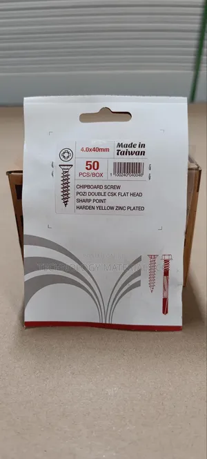 Chipboard/Mdf Screws(50pcs/Box) (M 4.0 * 40mm)