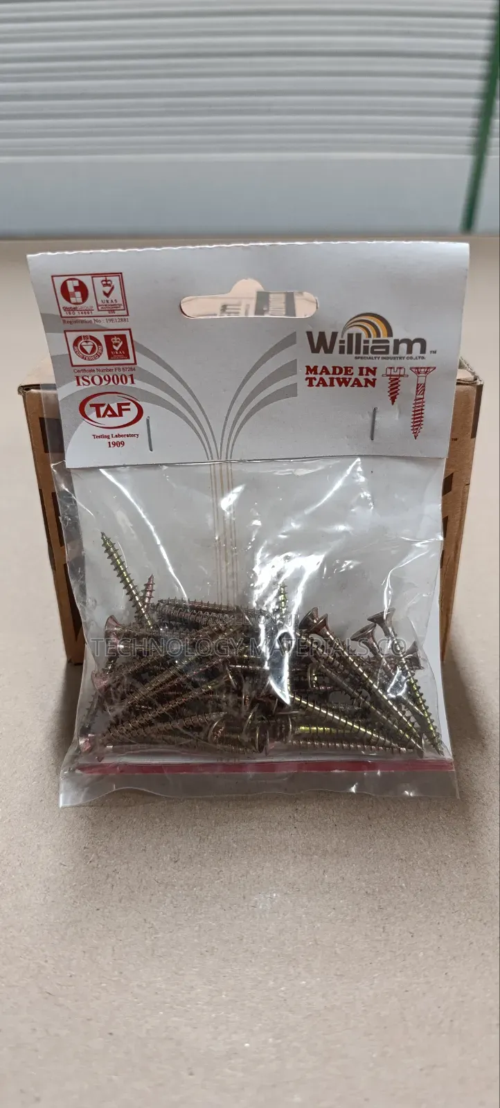 Chipboard/Mdf Screws(50pcs/Box) (M 4.0 * 40mm)