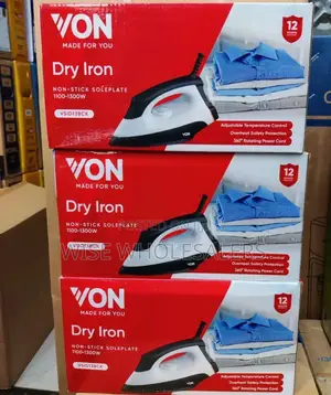 Von Dry Iron Box Available