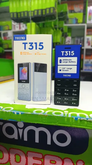 New Tecno T312 Black