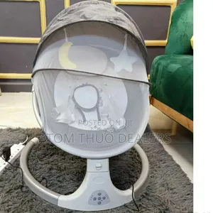 Grey Electric Baby Swing Available