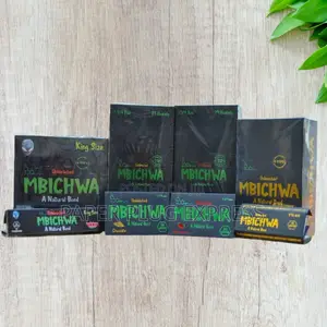 Mbichwa Rolling Papers, Booklet, Box Size 1 1/4 King Size