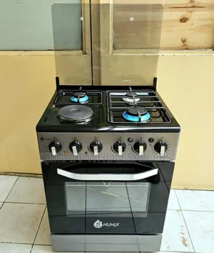 Nunix 3G+1E 60by60 Freestanding Cooker With Electric Oven