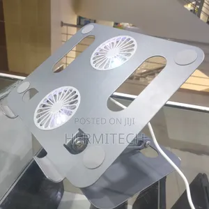Foldable Laptop Stand With Fan Aluminum