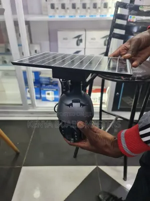 Complete Solar-Powered CCTV Camera