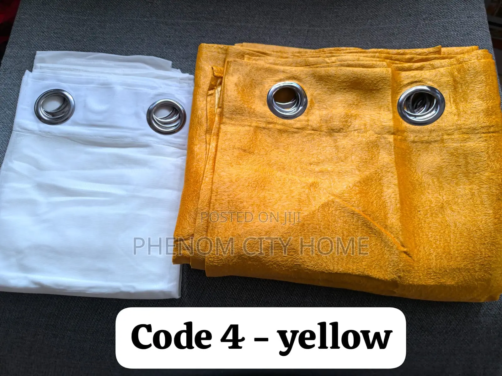 3pc Ready Made Curtain Set