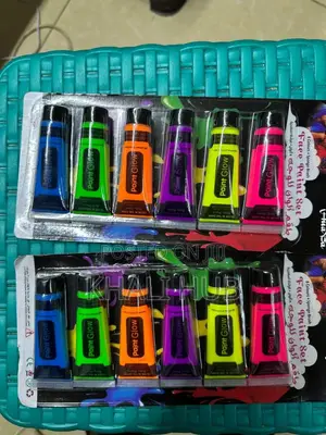 Face Paint Set Glow Paint