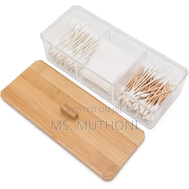 3 Compartment Acrylic Makeup
