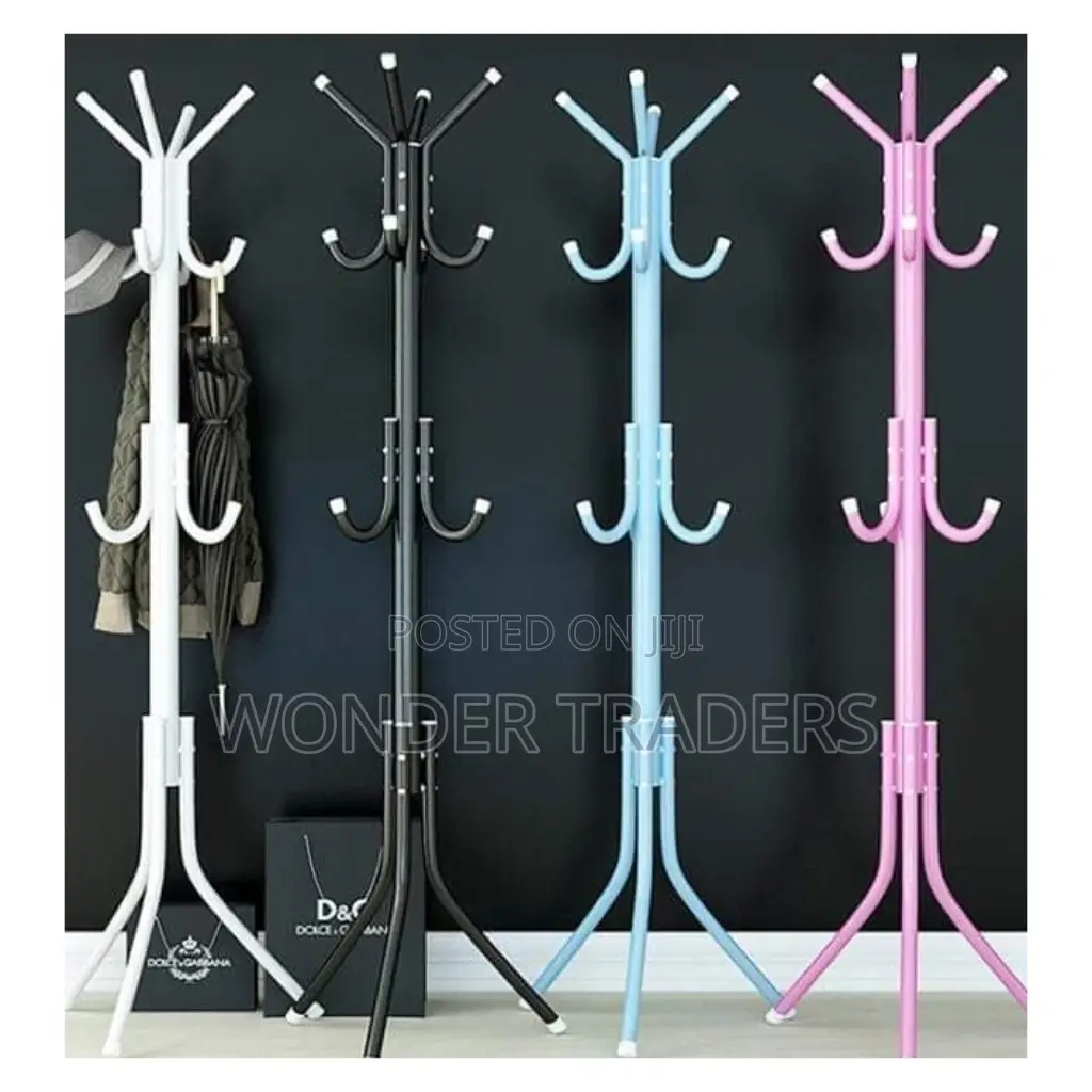 Metallic Coay/ Bag Hanger Stand 170cm
