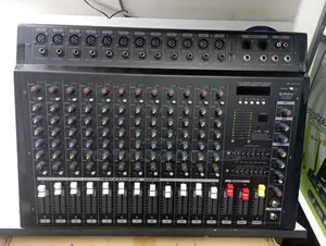 Max 12channel Powered Mixer Usb Mp3 Player