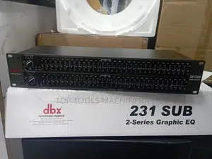 DBX Equalizer 2series Graphic EQ
