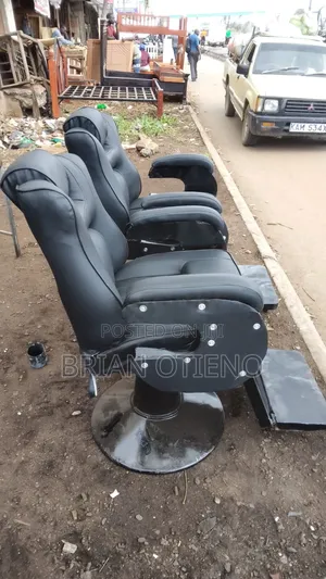 Wooden Arms Kinyozi Seats