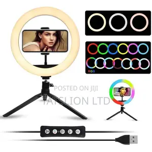 Ring Light With Mini Light Stand for Photo-Shoot - Video Sh