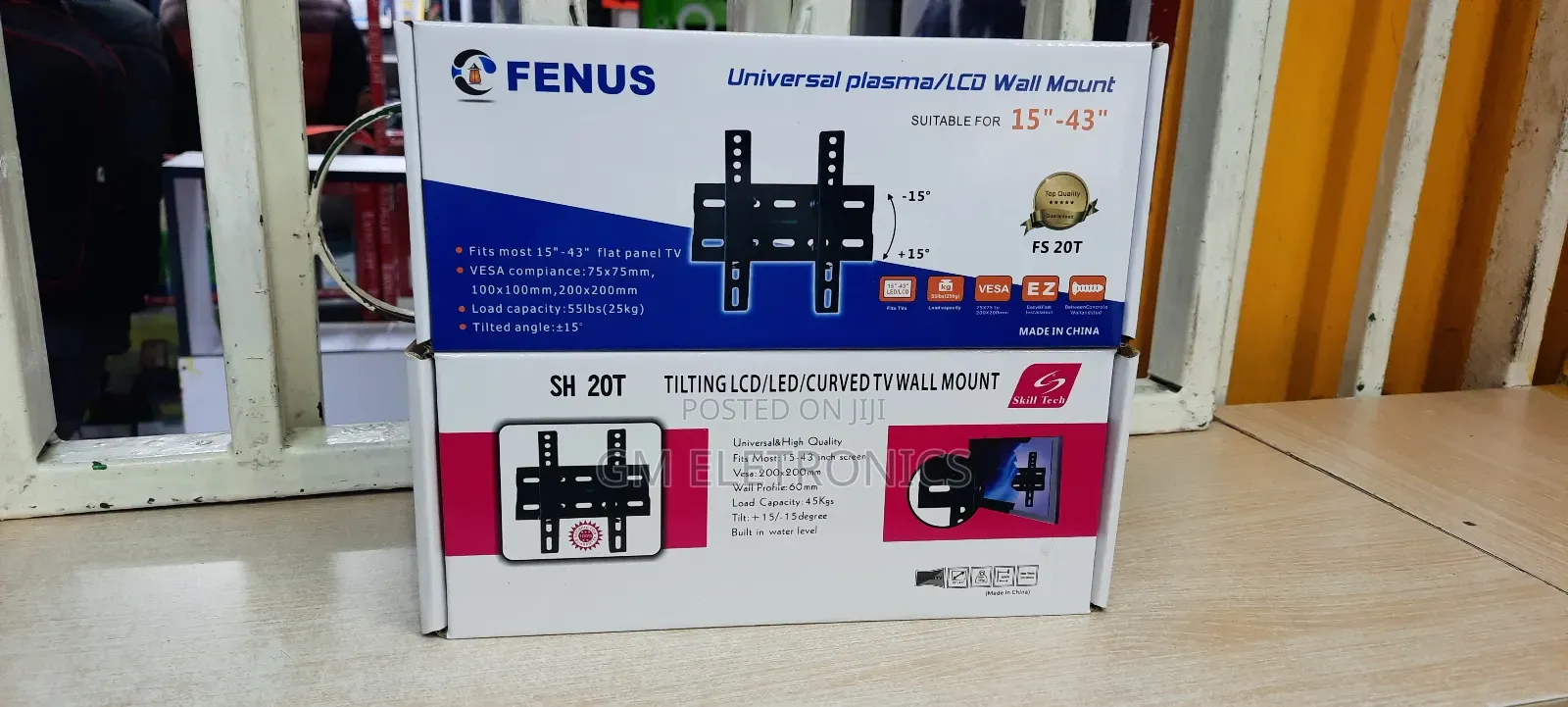 Universal Wall Bracket For Led LCD Cuved For 15"-43" TVS