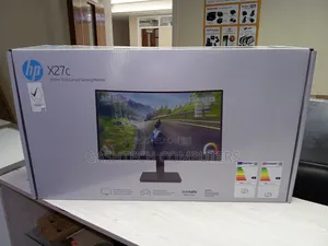 27 Inch HP X27C Full HD Curved Gaming Monitor
