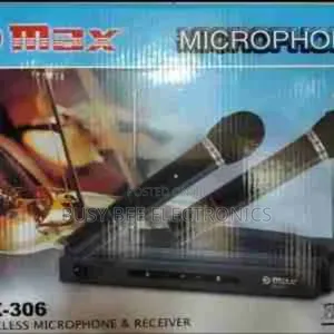 Max MX-306 Dual Wireless Professional Microphone System