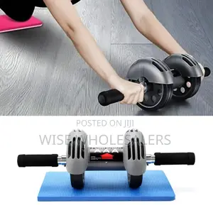 Power Stretch Abdominal Exercise Wheel Roller Available