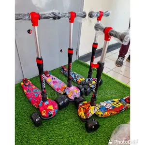 Scooter With Graffiti
