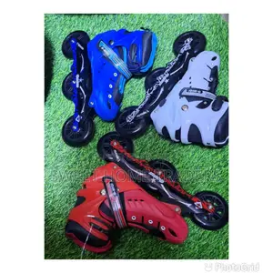 Skateshoes With Rubber Wheels**