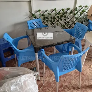 Plastic Chairs Set