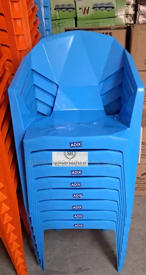 Plastic Chair, Diamond Pattern