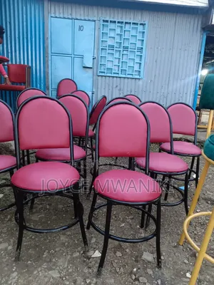 Restaurant Maroon Chairs