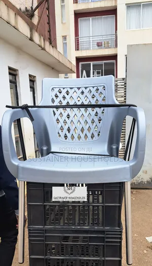 Hotel Plastic Chair Grey