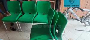 Green Bruno Plastic Chairs