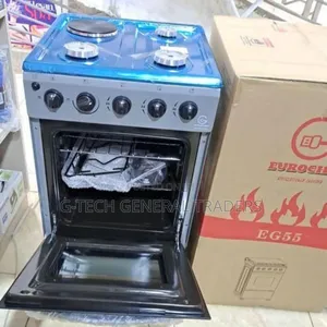 Eurochef Cooker!3gas+1hot Plate With a Timer-60l Oven